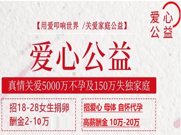 饶平捐卵助孕生子 爱心志愿者招募